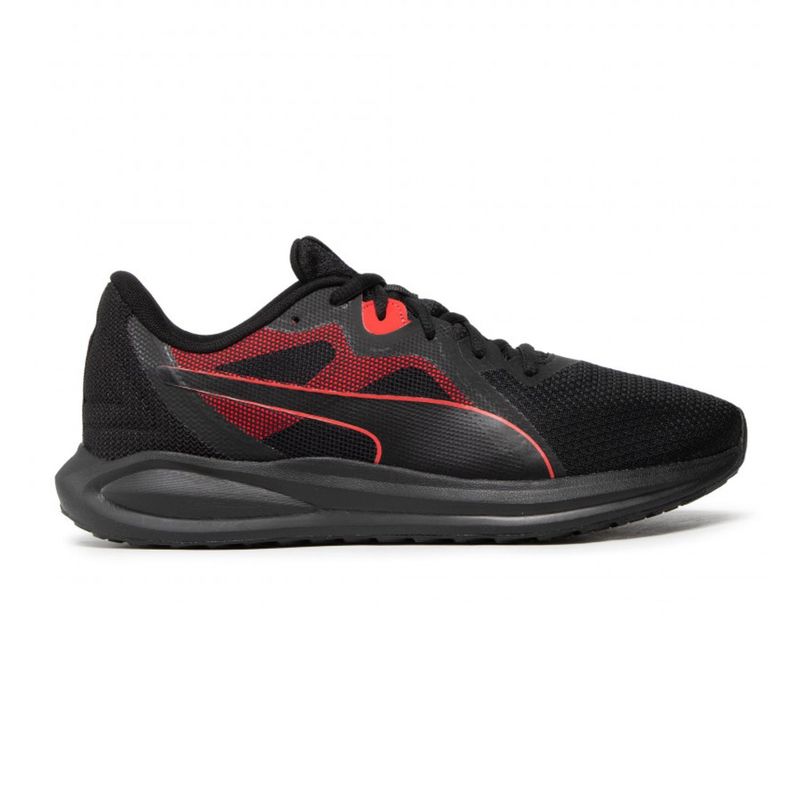 PUMA - Tenis Puma - Twitch Runner - Hombre Negro Rojo - Ref : 37628902