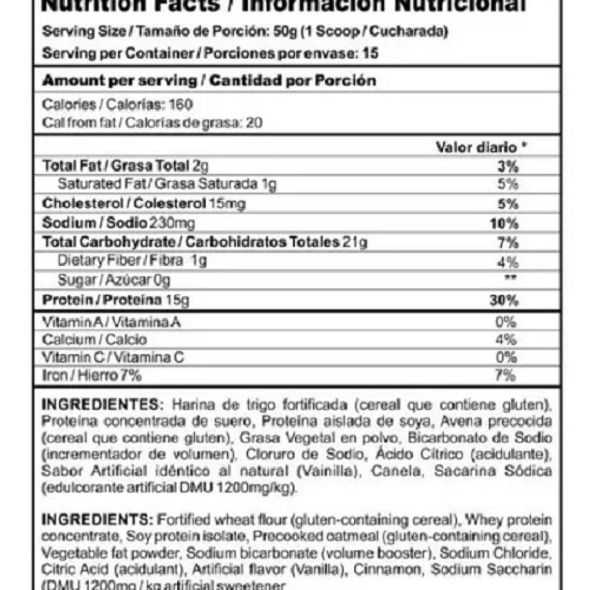 MEGAPLEX - PROTEINA PANCAKE TRADICIONAL DELICIOUS UNIDAD