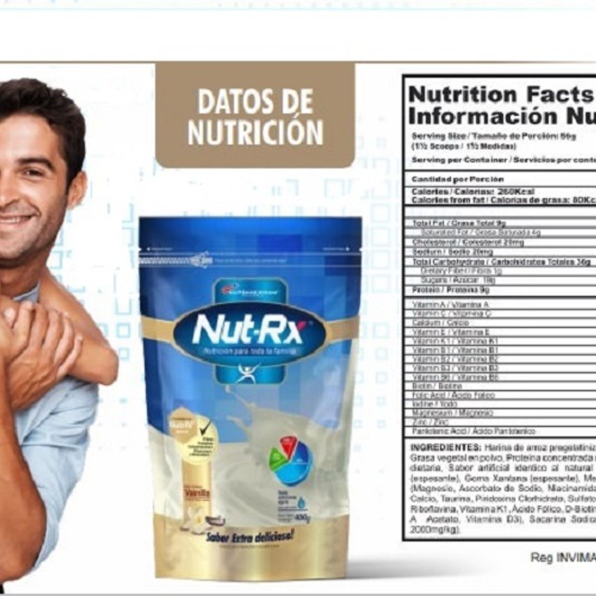 MEGAPLEX - Nut-Rx Wey Protein Multivitamínico