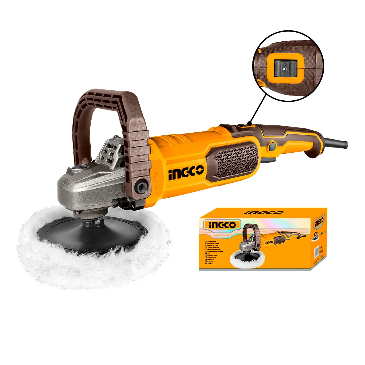 INGCO - POLICHADORA 7 1400W 4500RPM UAP14008 INGCO