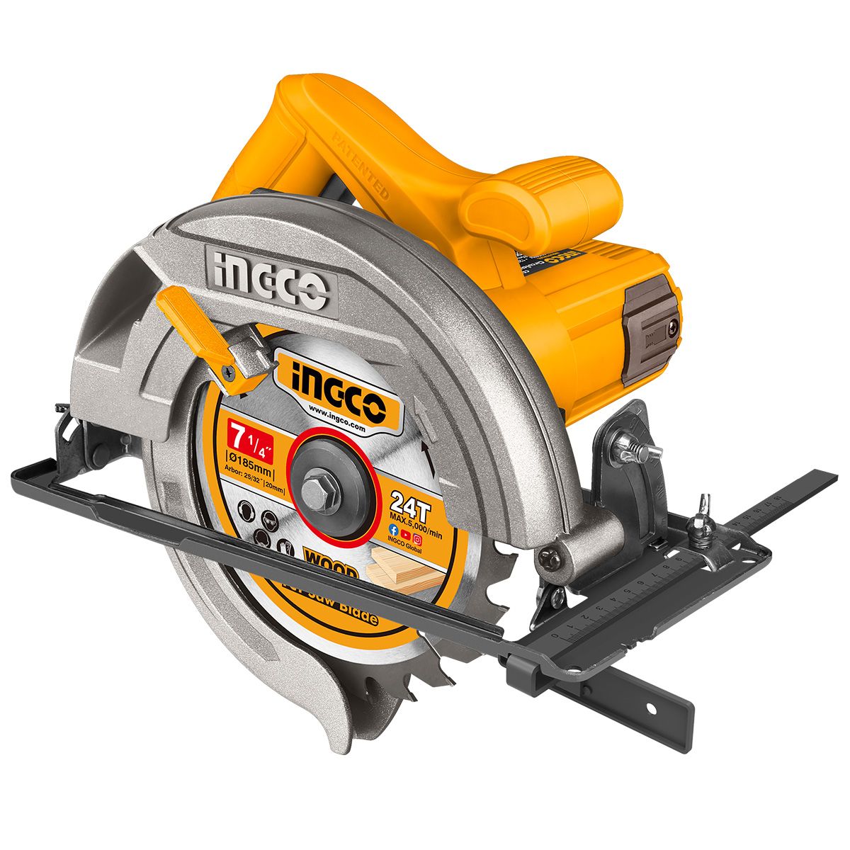 INGCO - SIERRA CIRCULAR 7-14 1400W 4800RPM UCS18538 INGCO
