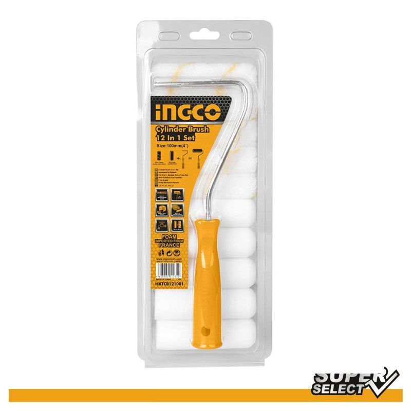 INGCO - SET MINI RODILLO 12 EN 1 HKTCB121001 INGCO