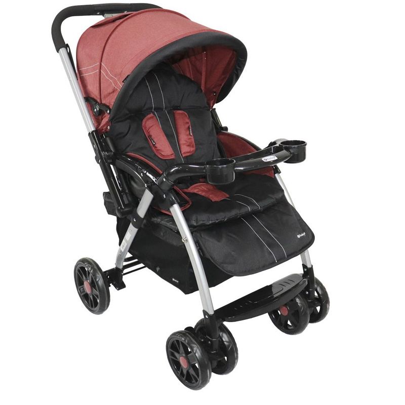 EBABY - Coche de paseo ROSSI ROJO EB1130