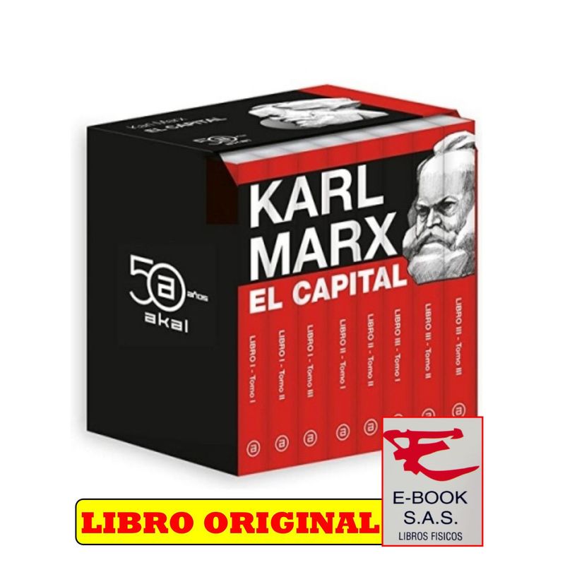 GENERICO - EL CAPITAL, OBRA COMPLETA 8 TOMOS