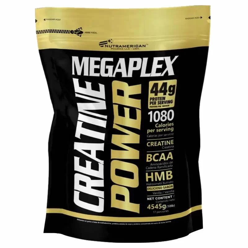 MEGAPLEX - CREATINE POWER 10LB MEGAPLEX BCAAHMB