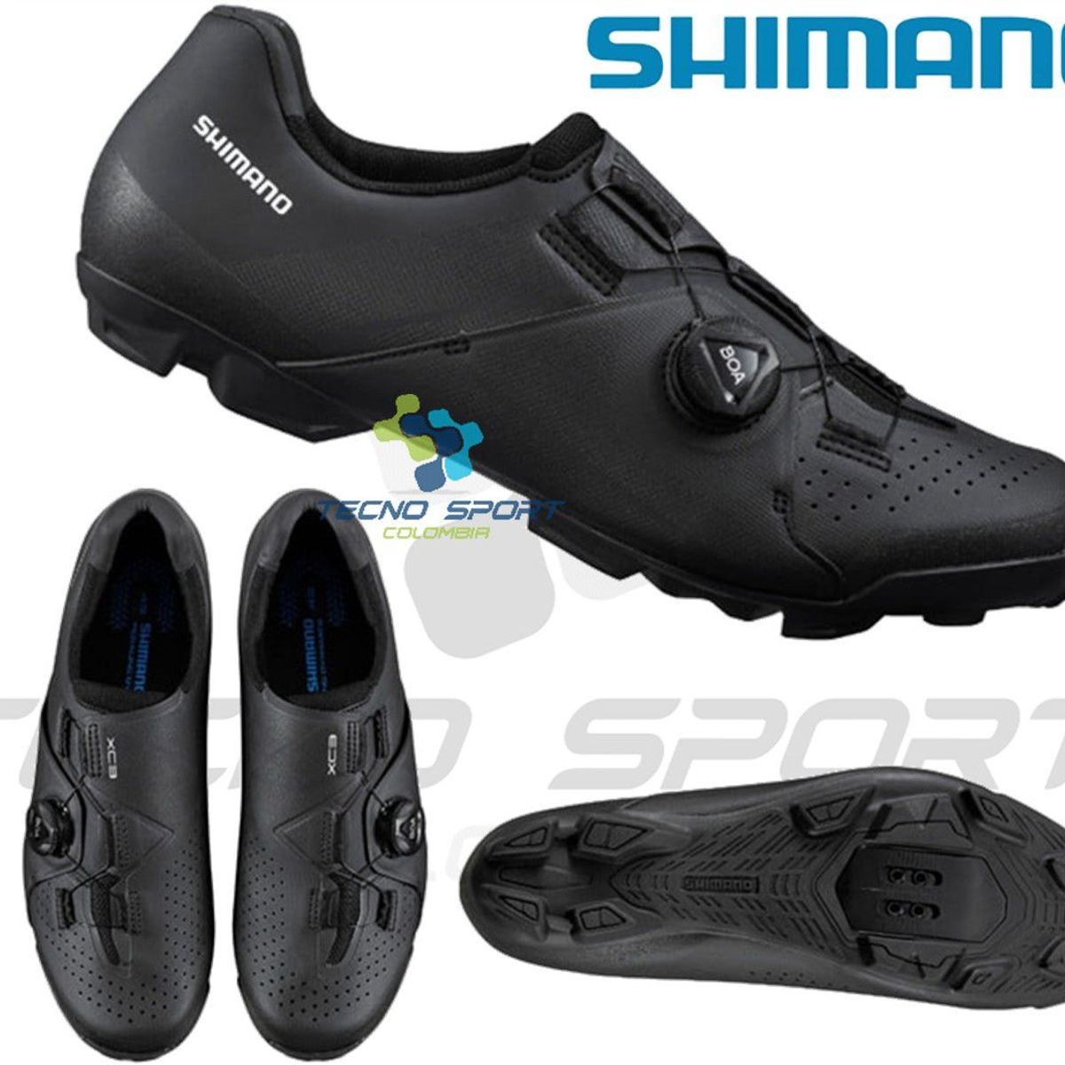 SHIMANO - Zapatilla Ciclismo Boa Shimano Bicicleta Mtb