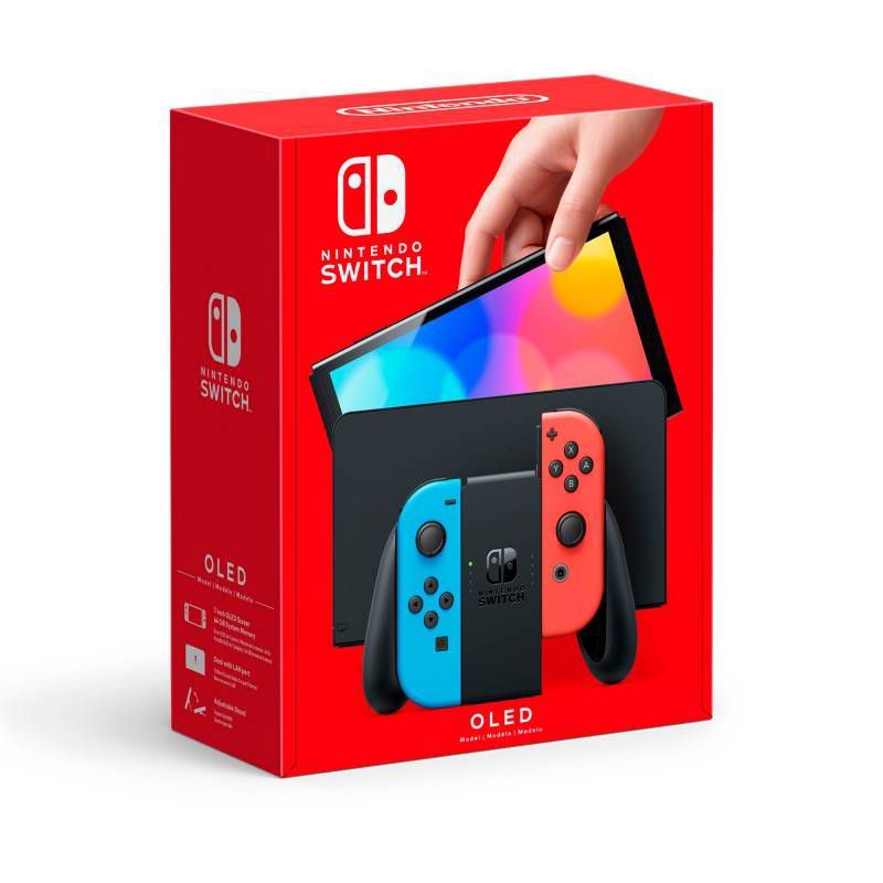 NINTENDO SWITCH - Consola Nintendo Switch OLED Neon