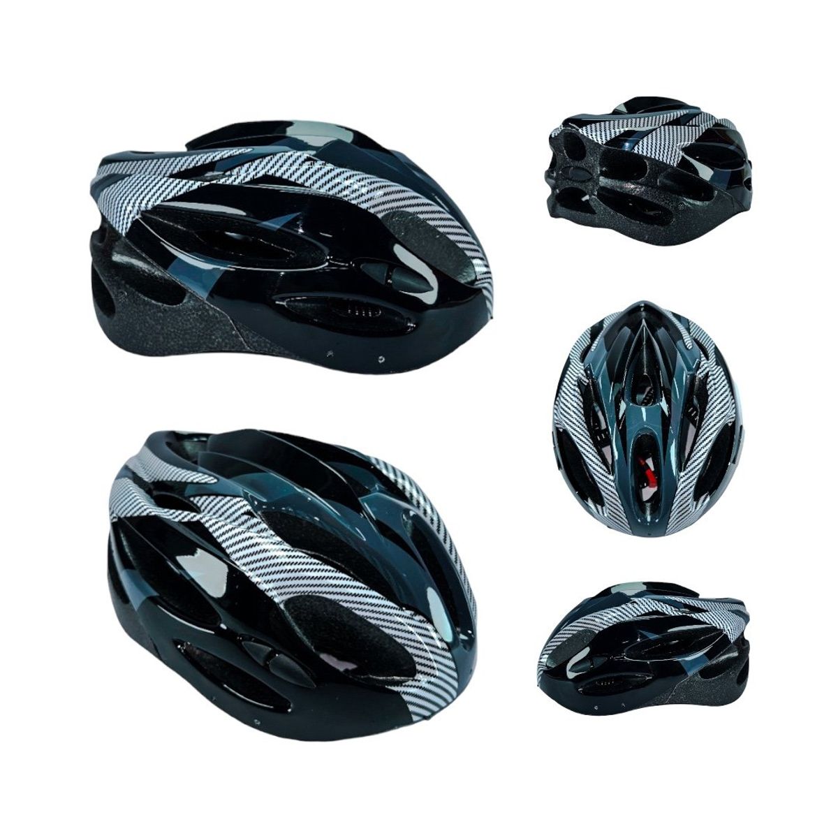 BASIC - Casco Patinaje Ciclismo Balance Niños Y Adultos Negro