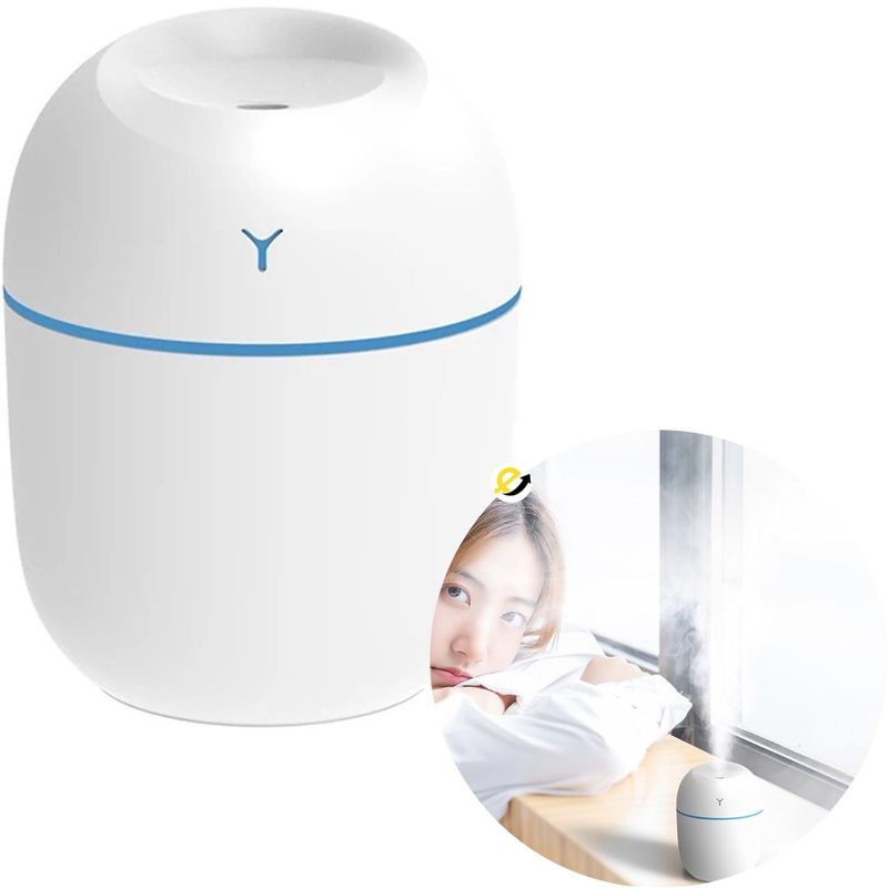 PORTAL DEL HOGAR - Humidificador Atomizador Difusor De Aroma Led  Esencia