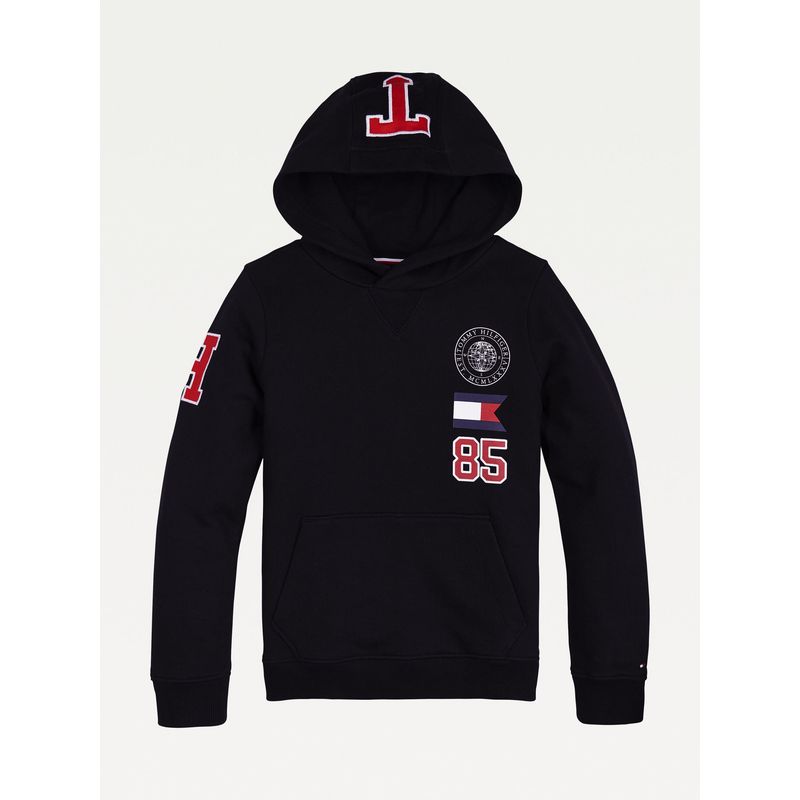 TOMMY HILFIGER - Chaqueta Niño Negro Fun Badge Niño Negro Tommy Hilfiger