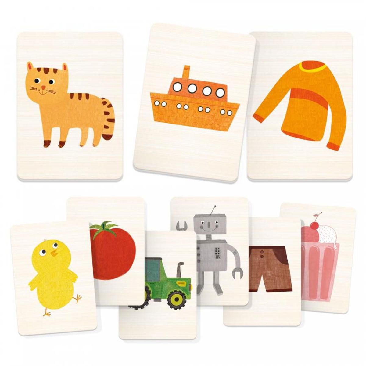 JUGANDO Y EDUCANDO - Juego Tarjetas Didácticas Primer Juego De Lógica Para Niños