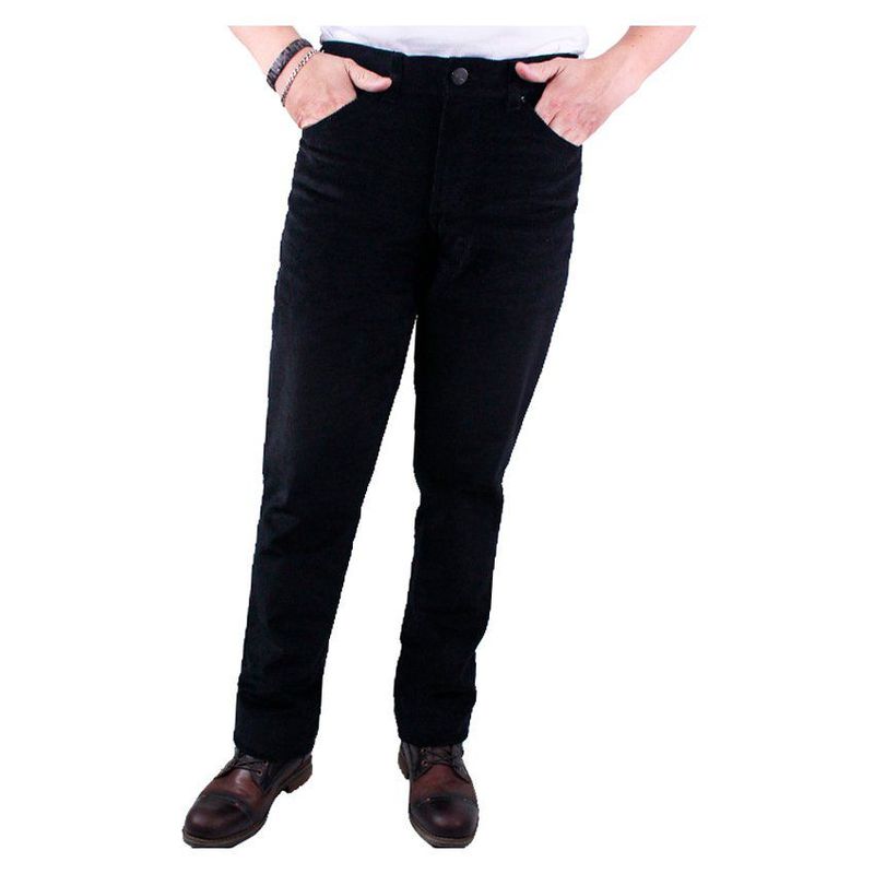 LEC LEE - Pantalón en Pana para Hombre Lec Lee - Negro.-