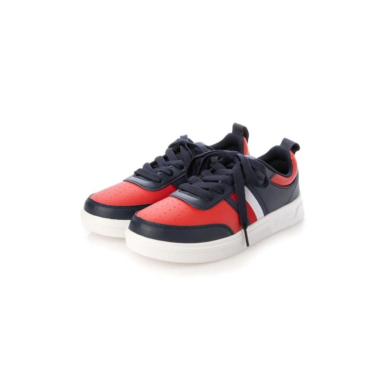 TOMMY HILFIGER - Tenis Con Logo Niño Azul Tommy Hilfiger