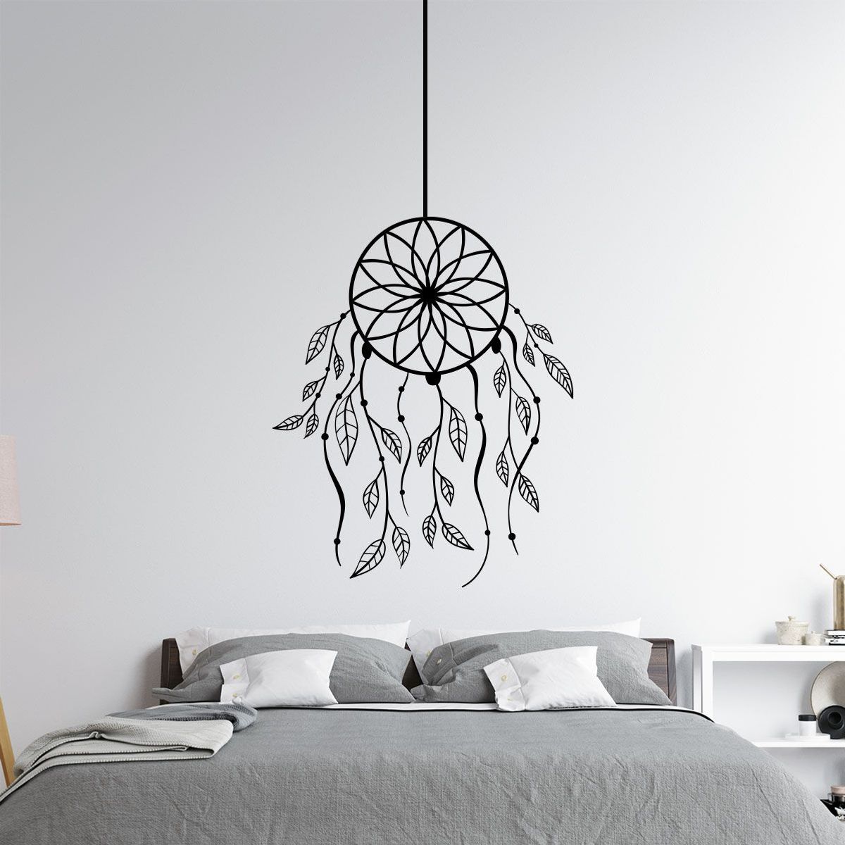 ADAZIO - Vinilo Decorativo de Atrapasueños XS - 45cm x 55cm (ancho x alto)