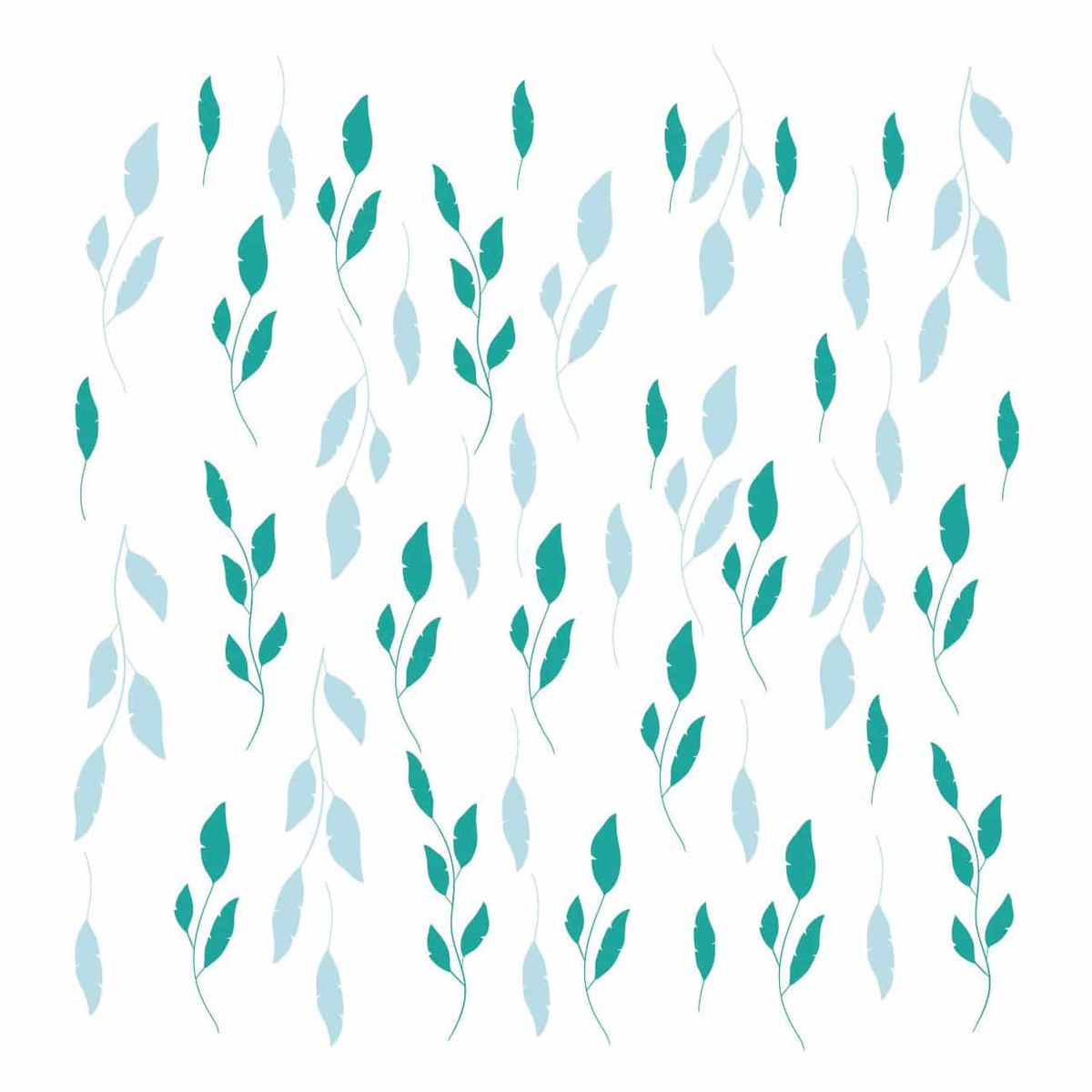 ADAZIO - Vinilo Decorativo de Patrón Floral XL - 200cm x 200cm (ancho x alto)