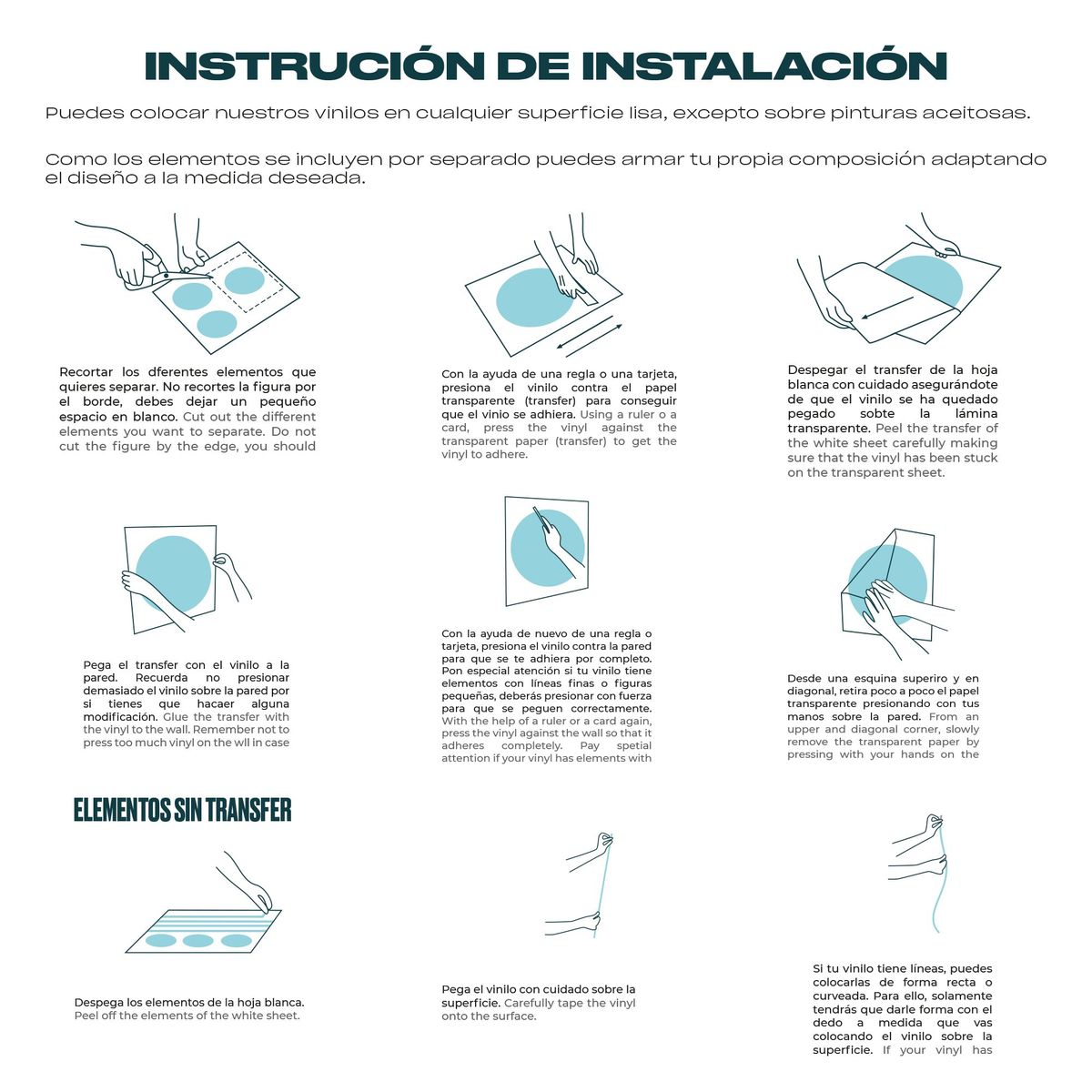 ADAZIO - Vinilo Decorativo Infantil Búhos en Ramas Xl 230cm x 76cm Adazio