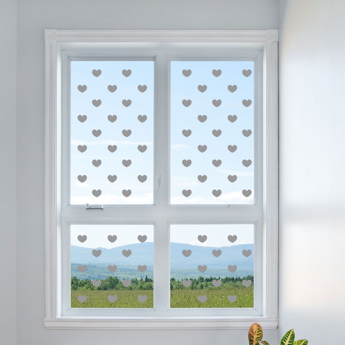 ADAZIO - Vinilo de Corazones para Cristales