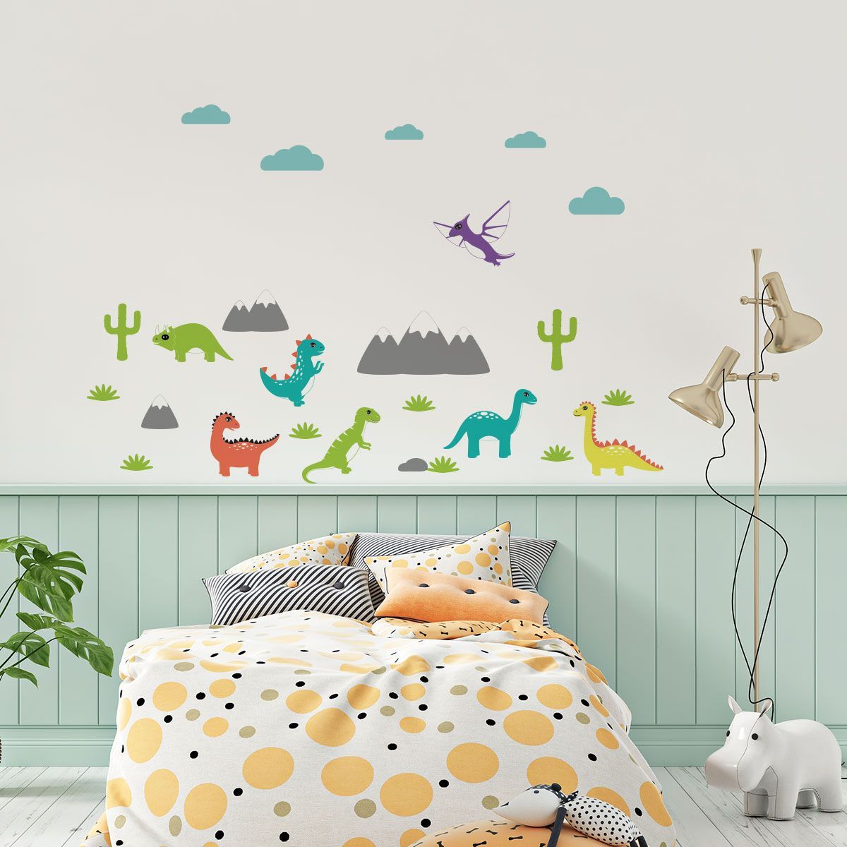 ADAZIO - Vinilo Infantil de Dinosaurios