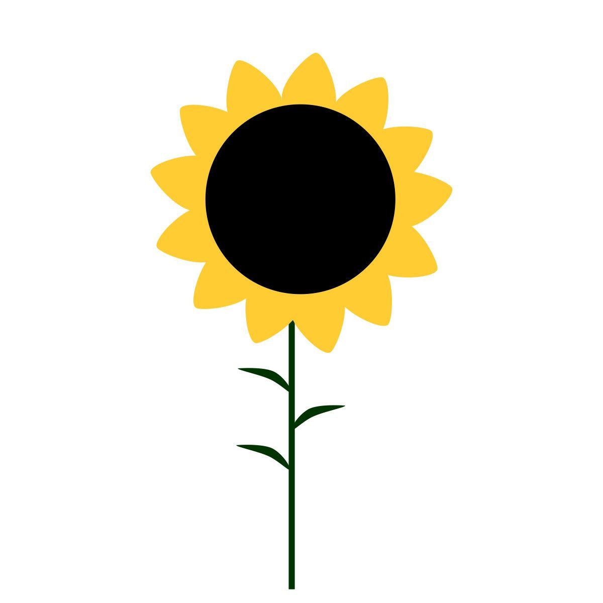 ADAZIO - Vinilo Decorativo de Girasol en Pizarra