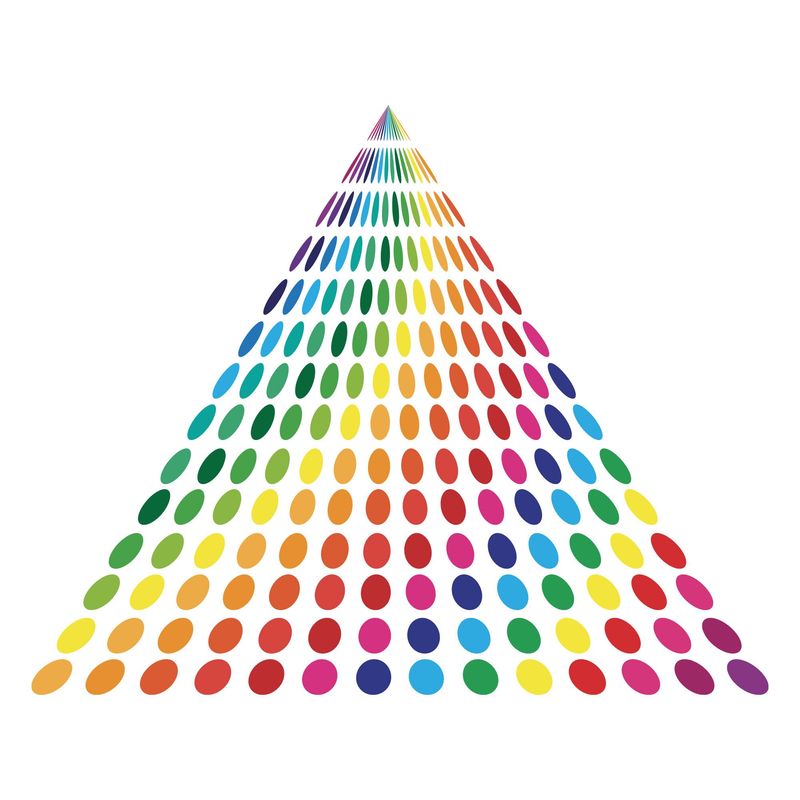 ADAZIO - Vinilo de Lunares Multicolores