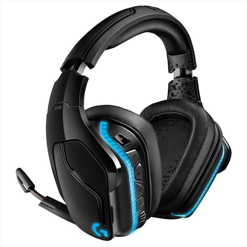 LOGITECH - Diadema Gamer Inalámbrica 7.1 Logitech G935 / Rgb Lightsync