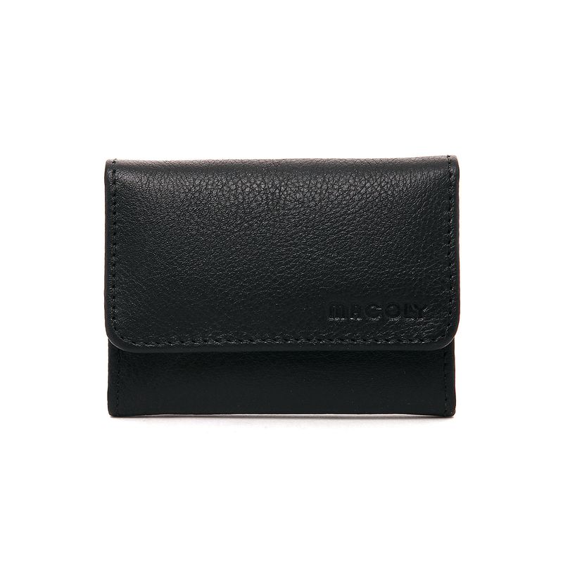 MACOLY - monedero para hombre macoly 324 Cuero