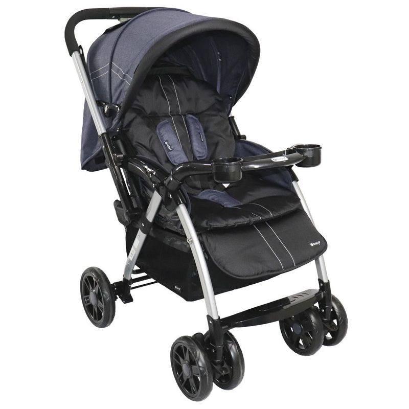 EBABY - Coche de paseo ROSSI AZUL EB1130