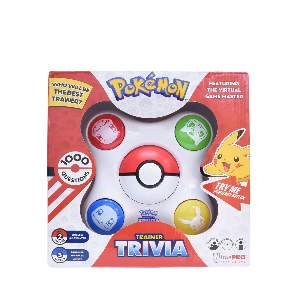 POKEMON - Juego Trivia Pokémon Entrenador Electrónico