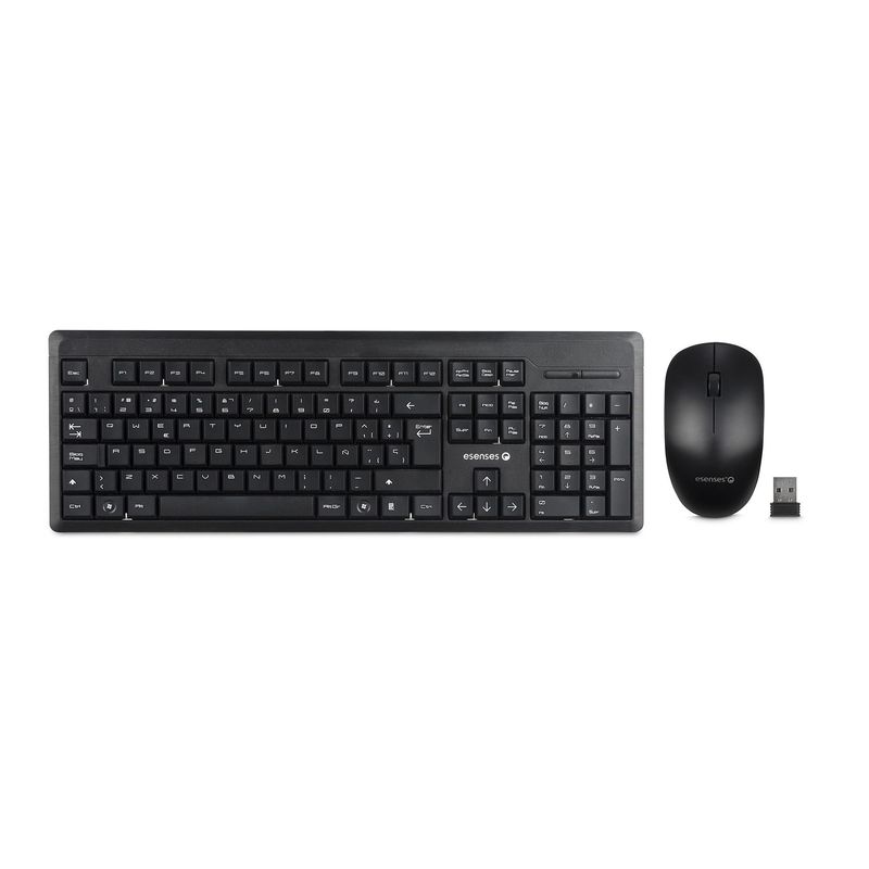 ESENSES - Teclado Inalambrico  Mouse Inalambrico Mk-901