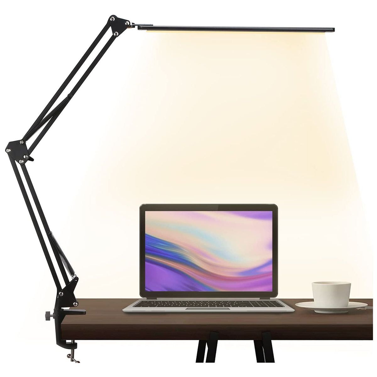 ONE PIXEL - Lampara Led De Escritorio Moderna Con Brazo Ajustable