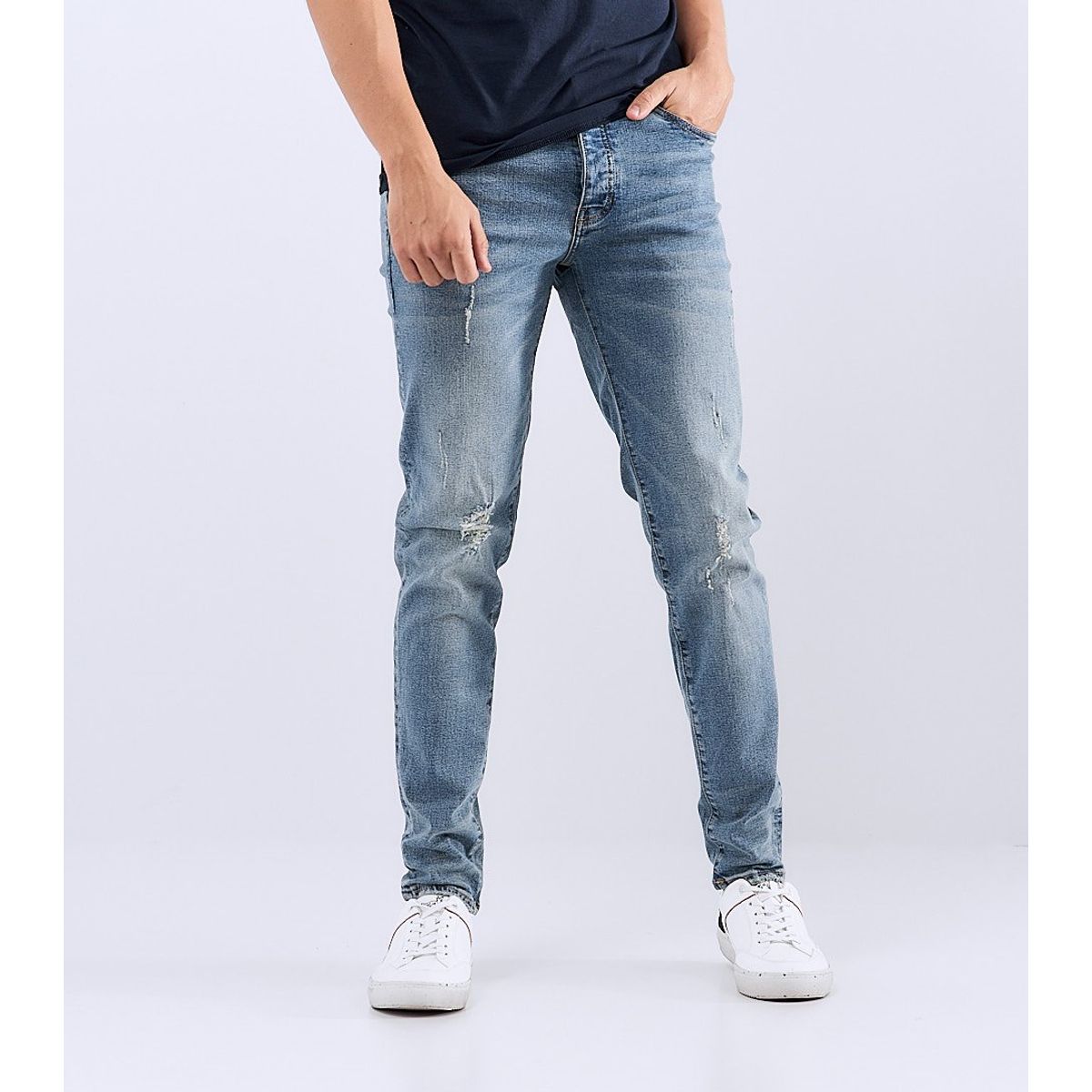 UNSER - Jean Para Hombre Bota Recta Unser