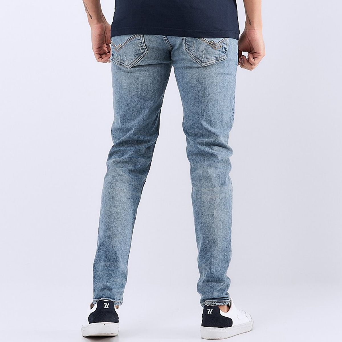 UNSER - Jean Para Hombre Bota Recta Unser