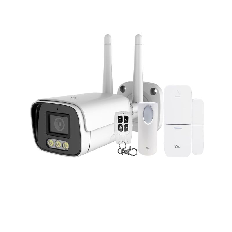 VTA - Kit de Seguridad Cámara + 2 Sensores VTA+ Smart Home