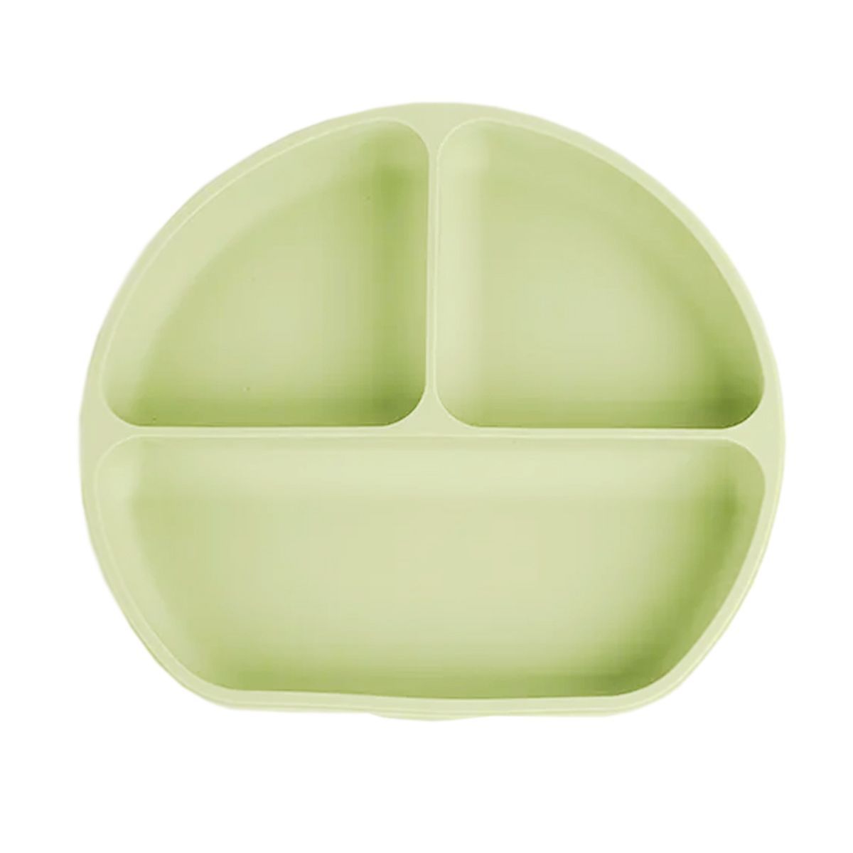 ENFANT'ASY - Plato de silicona hondo antiderrame para bebés y niños