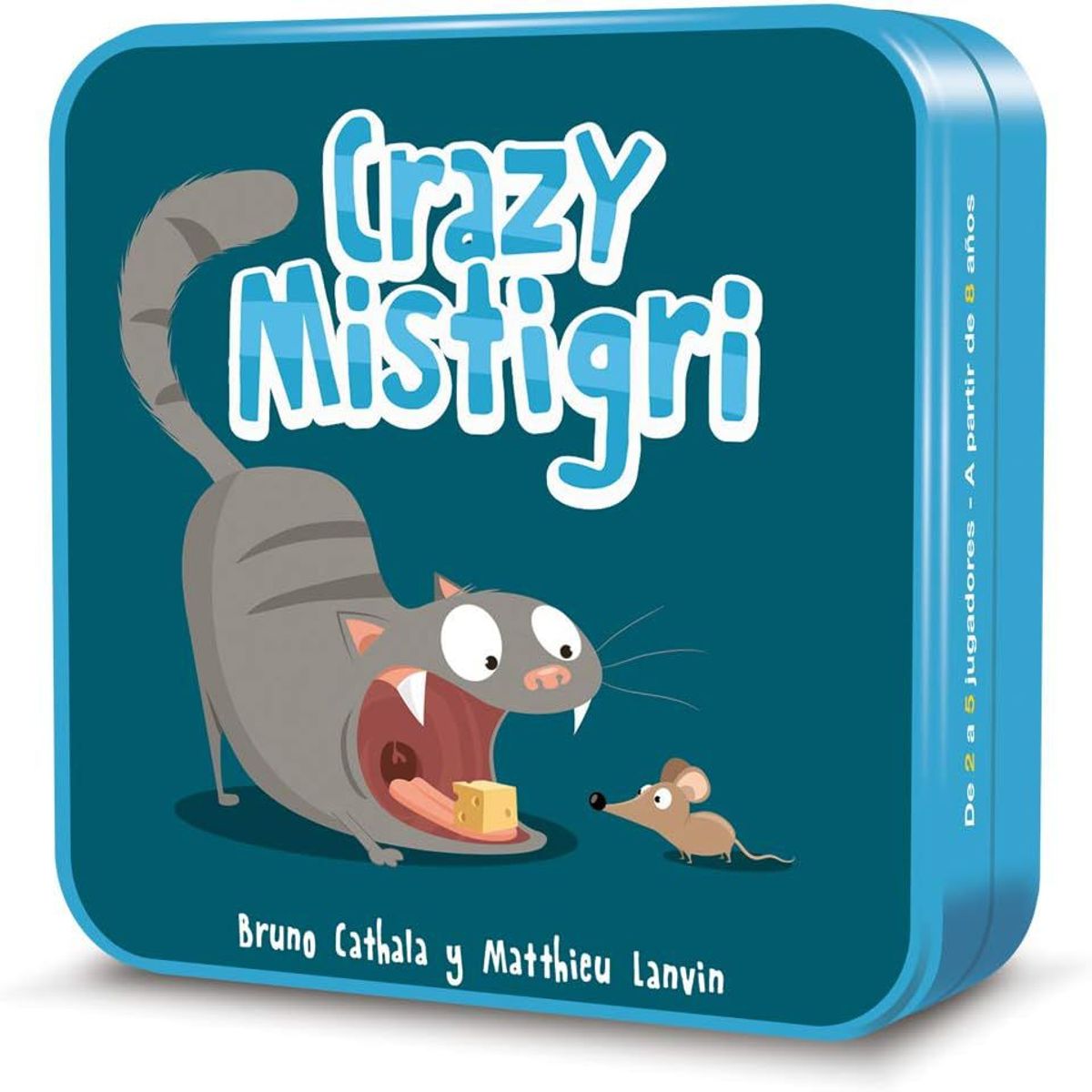 ASMODEE - Juego De Mesa Gatos Locos Juego En Español Adultos Y Niño