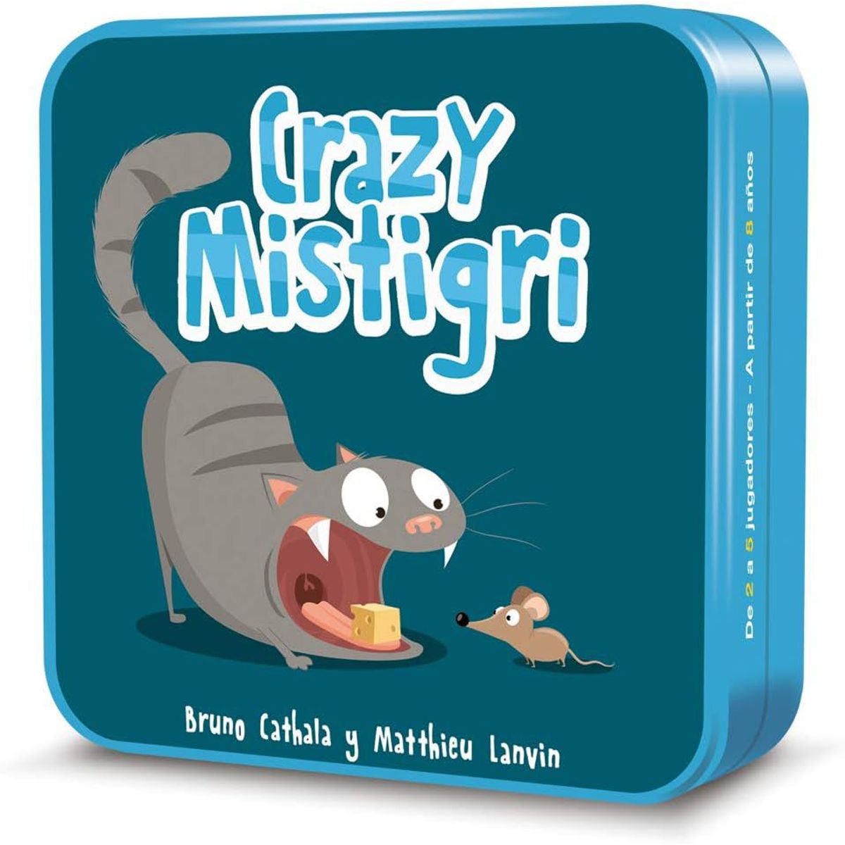 ASMODEE - Juego De Mesa Gatos Locos Juego En Español Adultos Y Niño