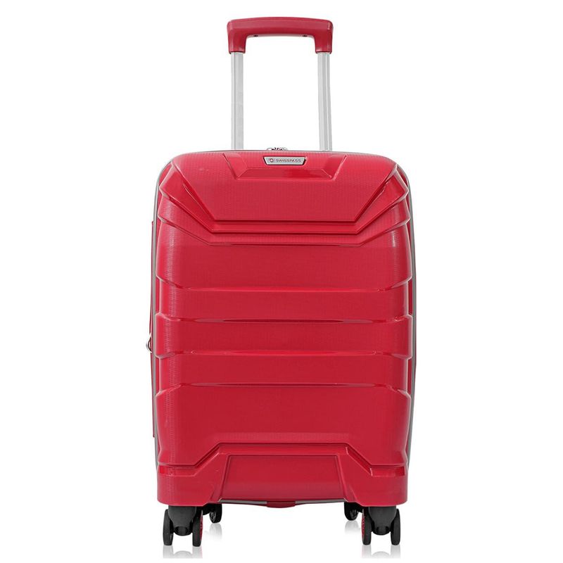 SWISSPASS - Maleta Mediana DIAMOND Swisspass 24- Rojo
