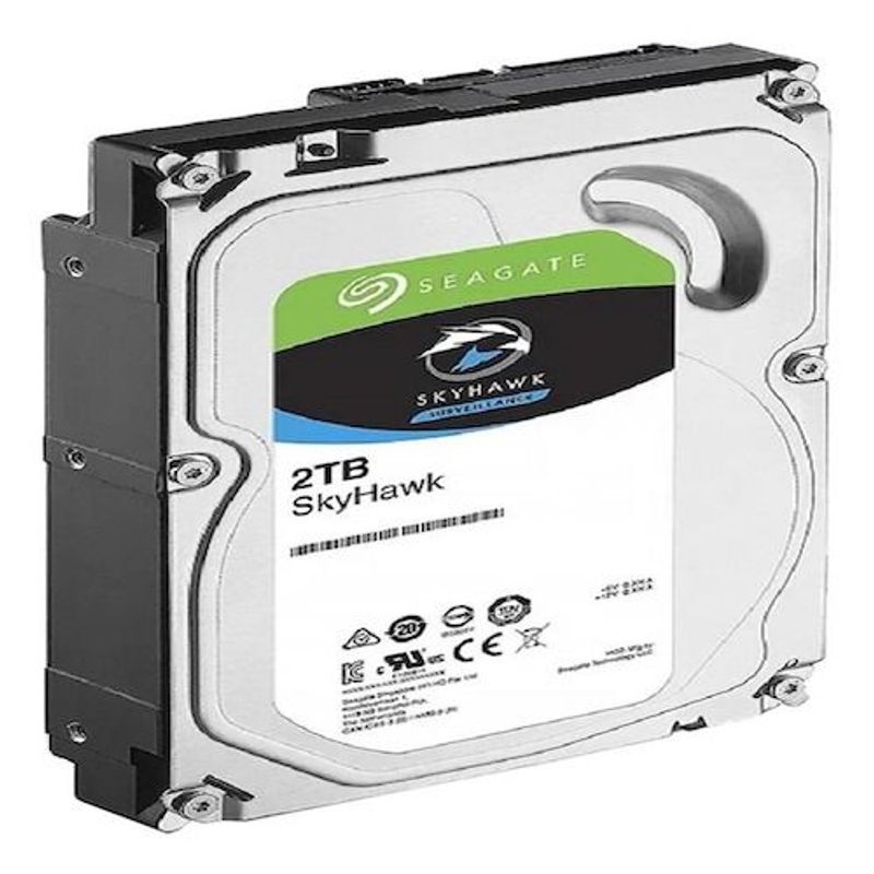 SEAGATE - Disco Duro Interno Seagate Skyhawk St2000vx015 2tb