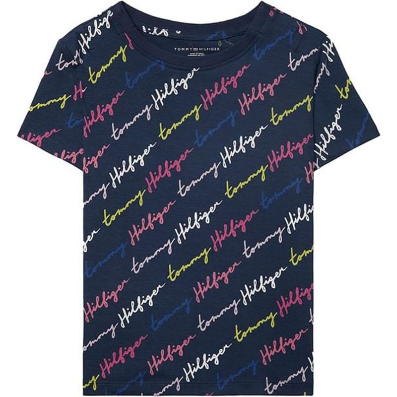 TOMMY HILFIGER - Camiseta Con Firma Adaptive Niña Tommy Hilfiger