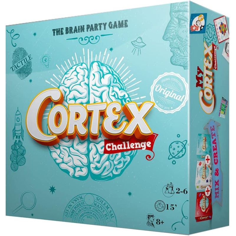 ASMODEE - Juego De Mesa Cortex Challenge Juego En Español Adulto Niño