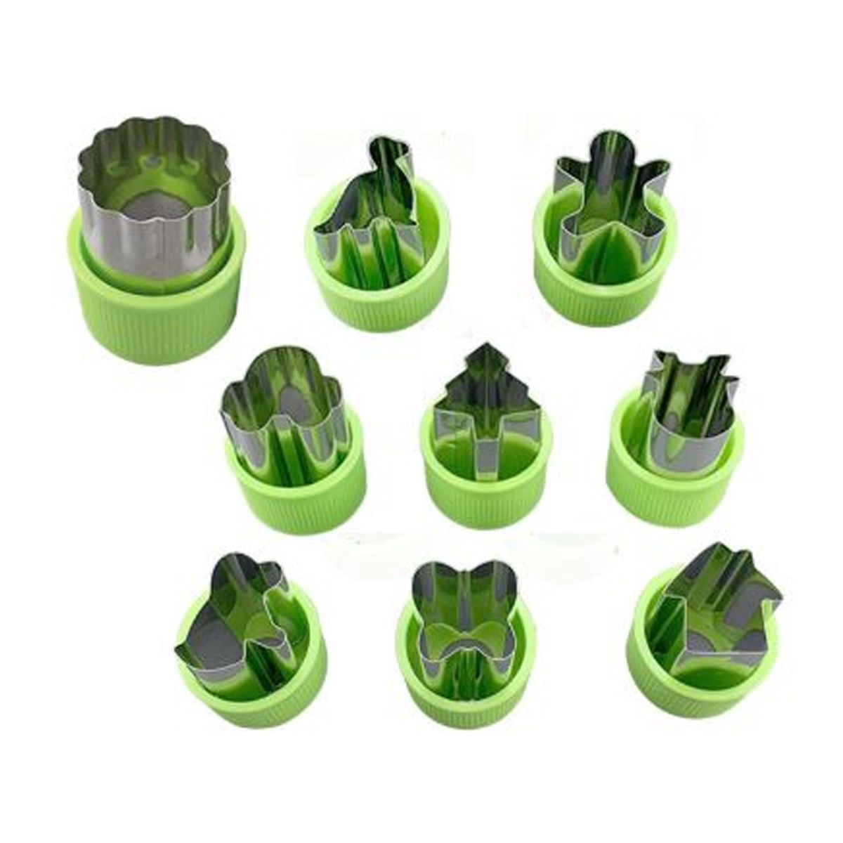 ENFANTASY - Kit Cortador De Fruta Verdura Figuras Moldes Niños Lonchera