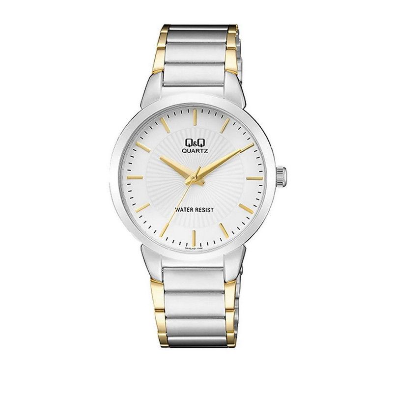 Q&Q - Reloj Q&q Qyq Qa42j401y Casual Acero Hombre + Estuche