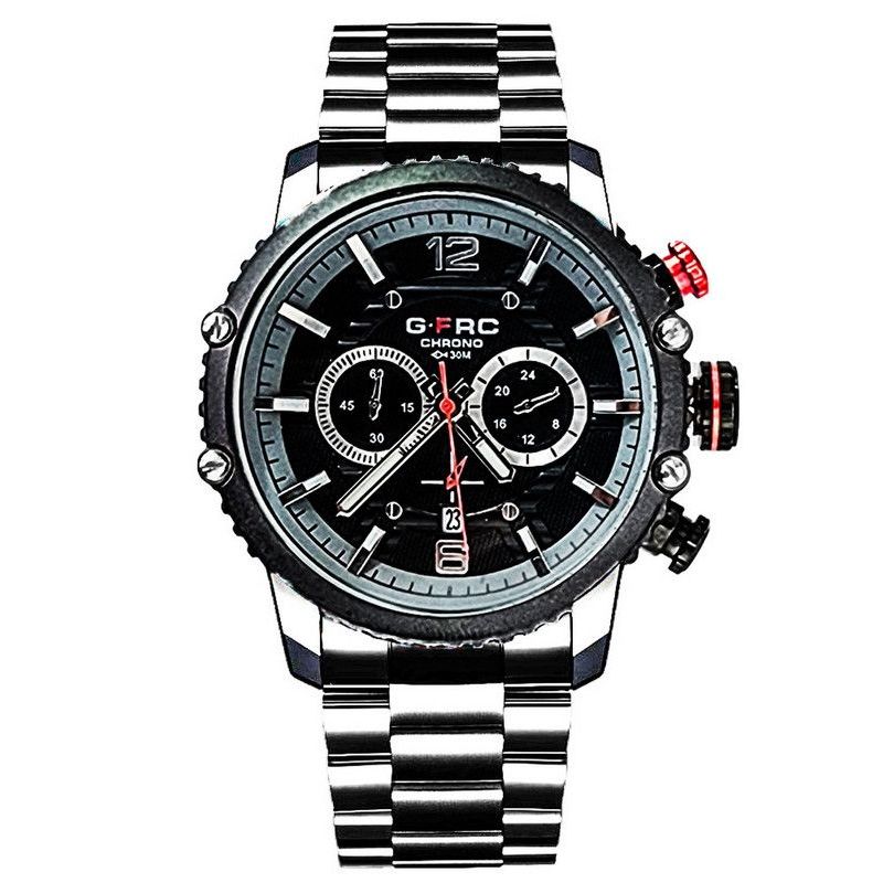GFORCE - Reloj G-force Original H3835g Cronografo Acero + Estuche