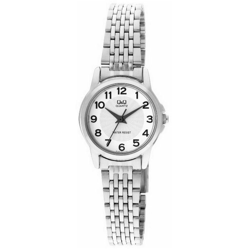 Q&Q - Reloj Q&q Qyq Q423j204y Casual Acero Mujer Dama + Estuche