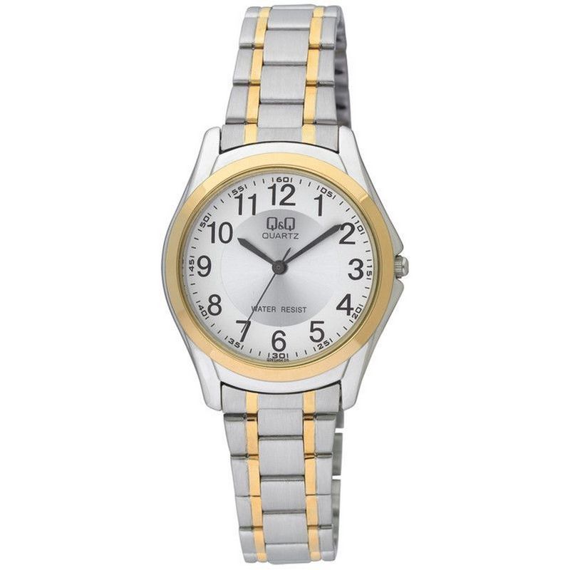 Q&Q - Reloj Q&q Qyq Q207j404y Casual Acero Mujer Dama + Estuche