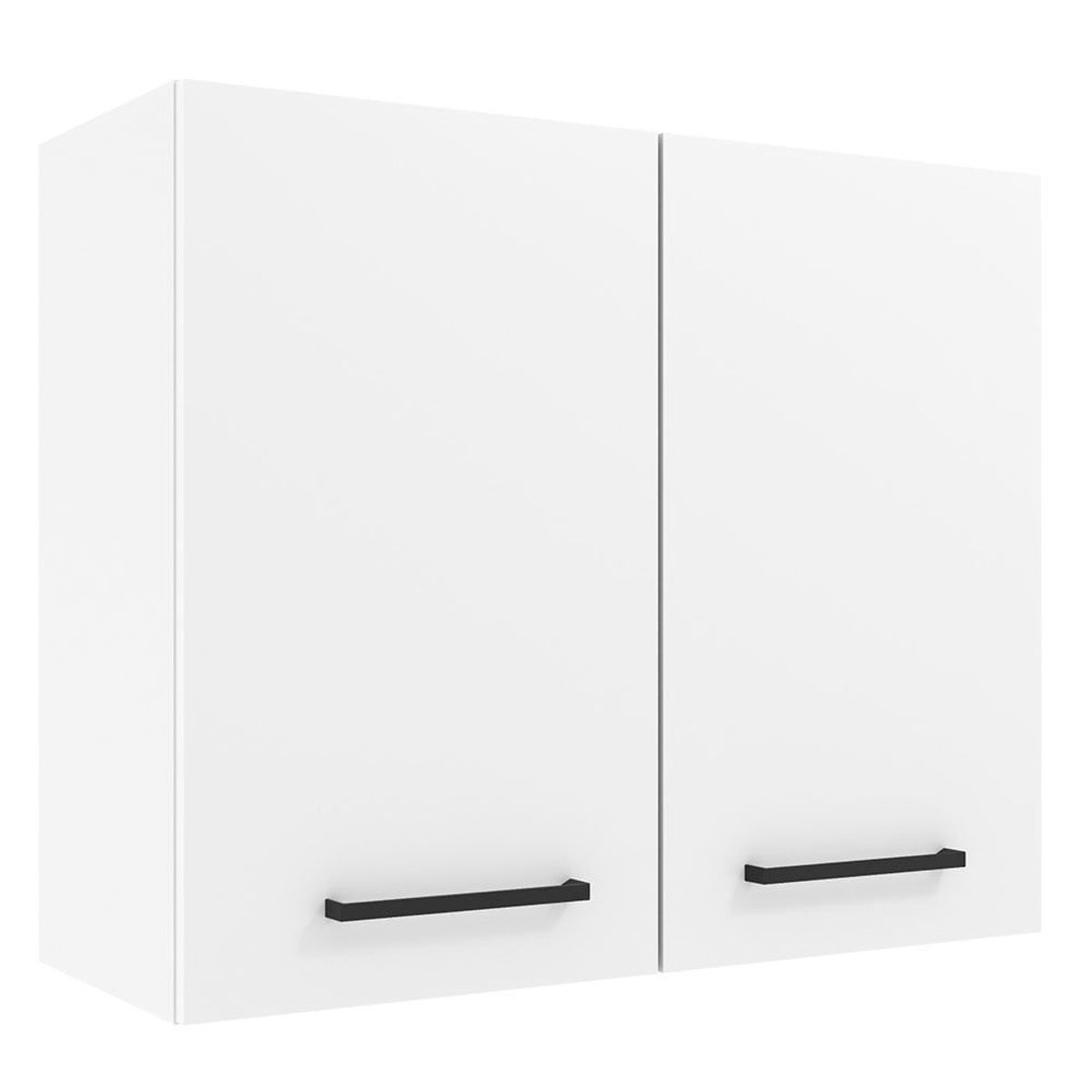 MADESA - Mueble de Cocina Superior Agata 80 cm 2 Puertas Blanco