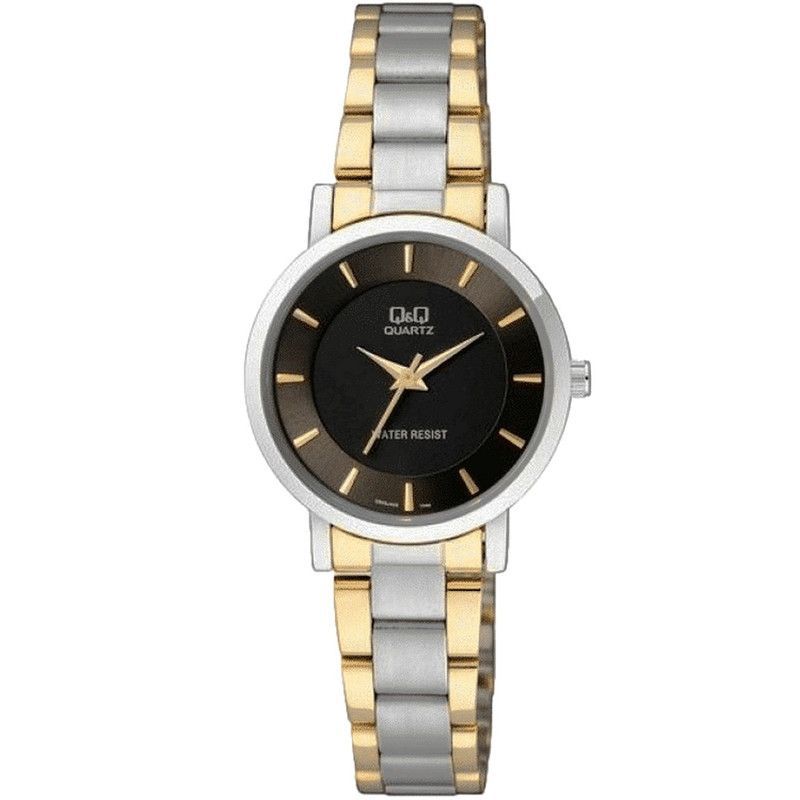 Q&Q - Reloj Q&q Qyq Q945j402y Casual Acero Mujer Dama + Estuche