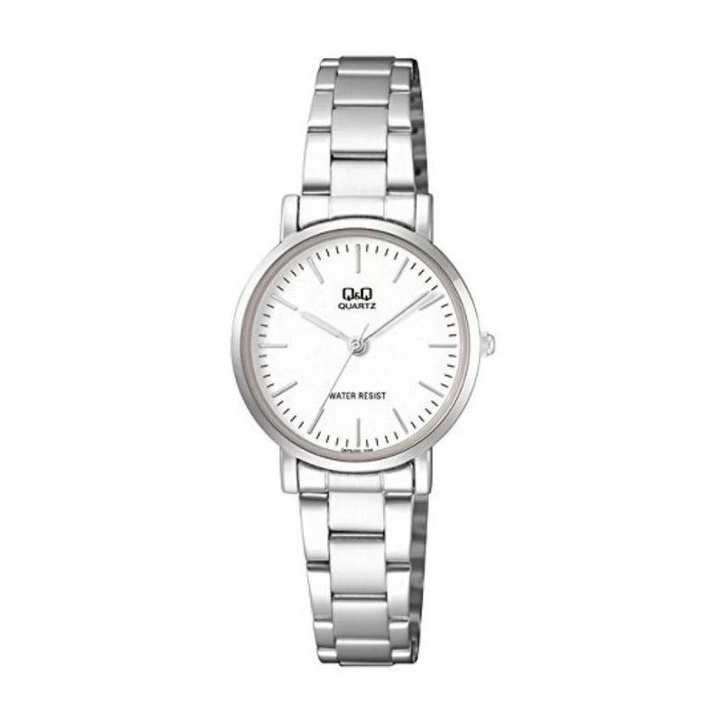 Q&Q - Reloj Q&q Qyq Q979j201y Casual Acero Mujer Dama + Estuche.