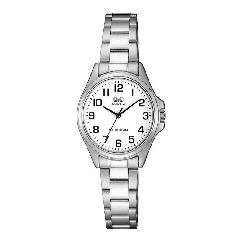 Q&Q - Reloj Q&q Qyq Qa07j204y Casual Acero Mujer Dama + Estuche