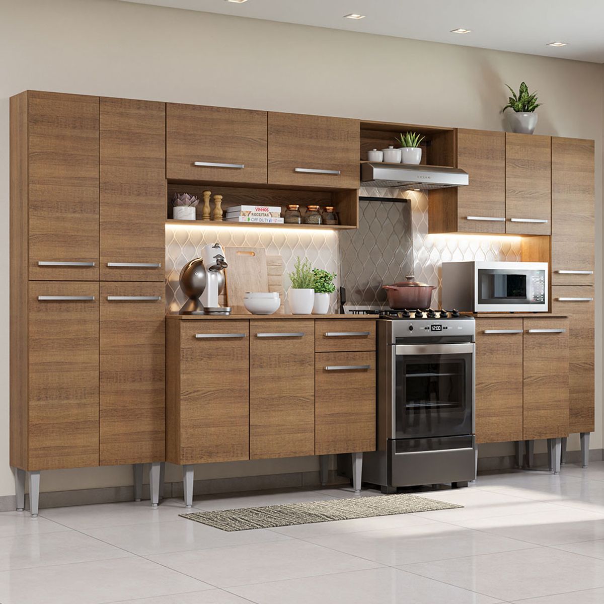 MADESA - Cocina Integral Emilly Joy 3.25 Metros